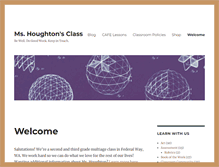 Tablet Screenshot of mshoughtonsclass.com